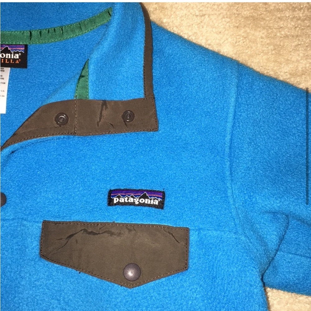 Patagonia Fleece Synchilla Snap-T Pullover - Picture 4 of 6